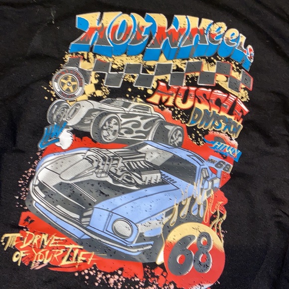 Shein Hot Wheels Crew Neck - Picture 2 of 3